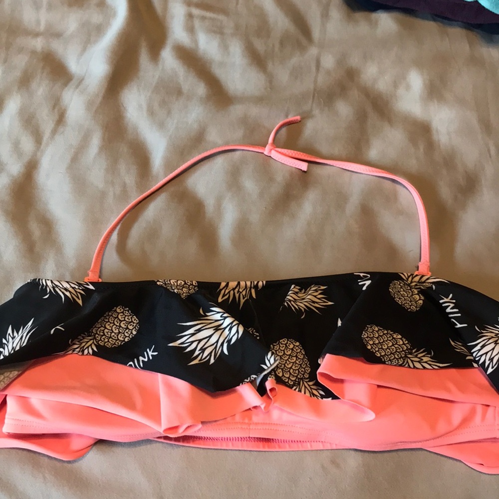 PINK bathing suit top